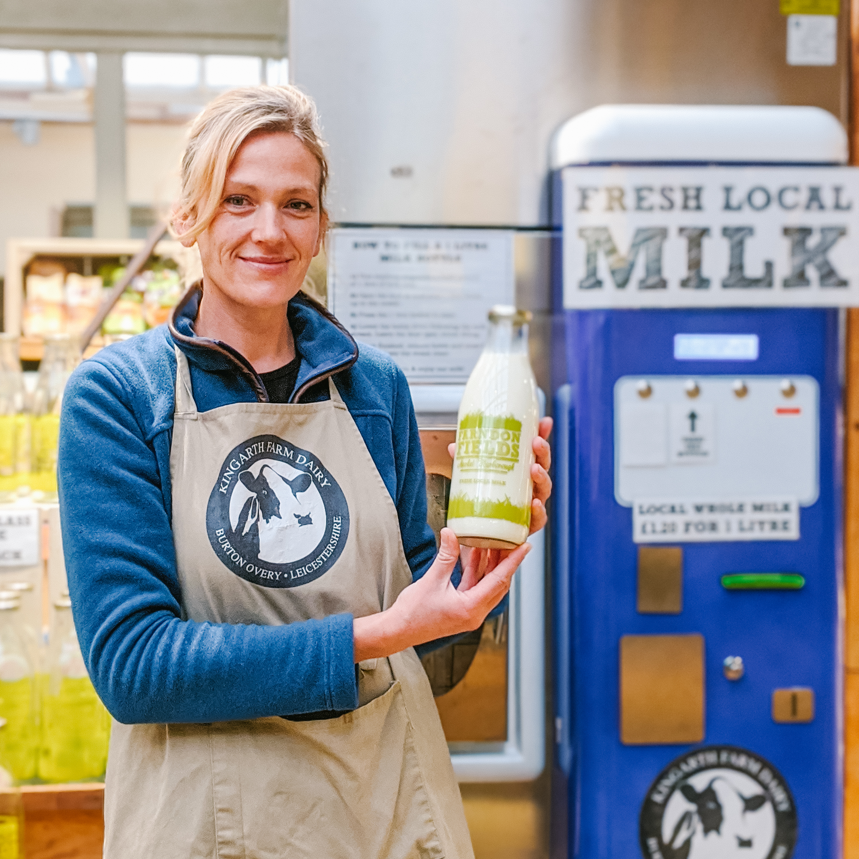 Milk Vending Machine Market Harborough fresh local milk from